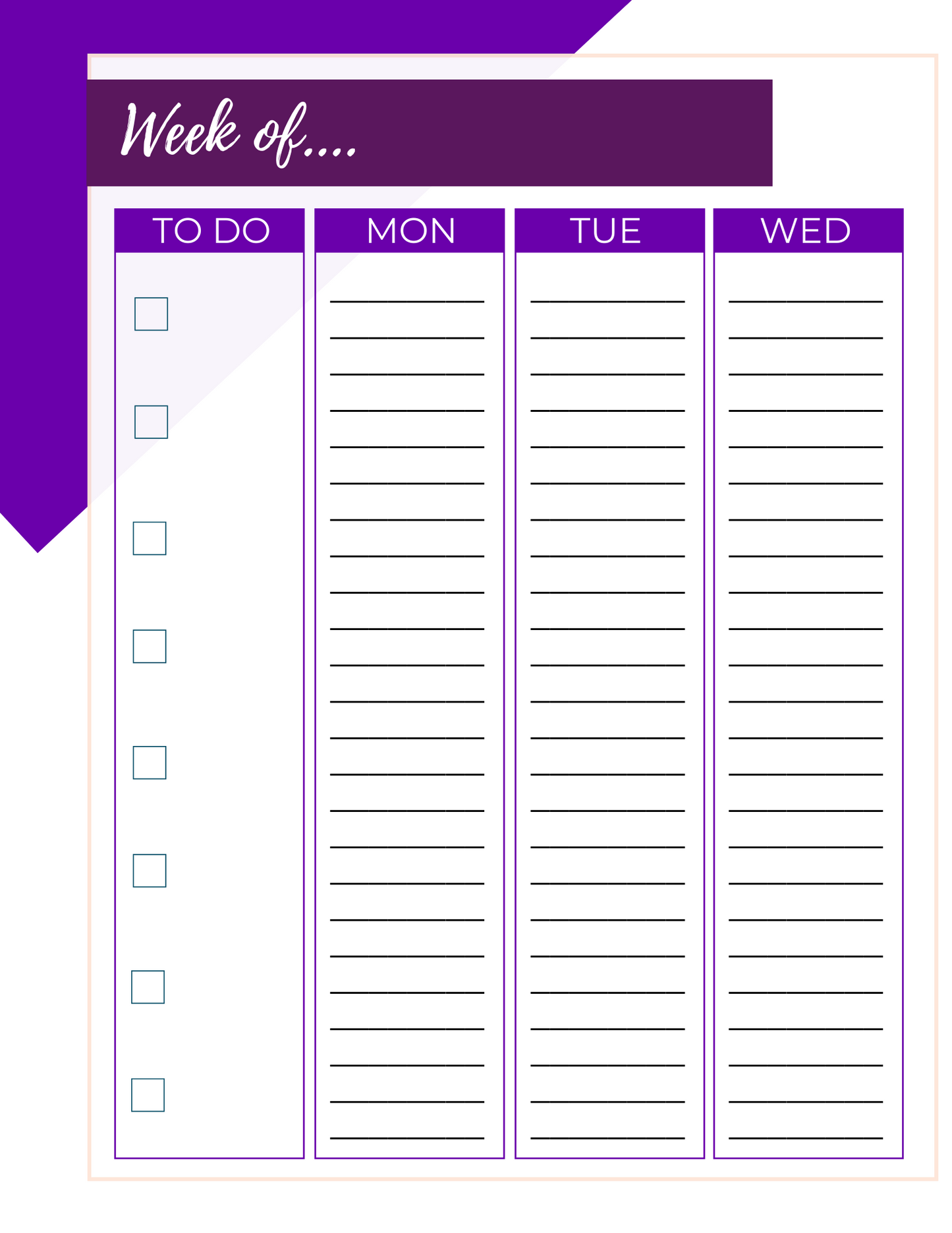 Jewel Tone Christmas Planner PDF Printable