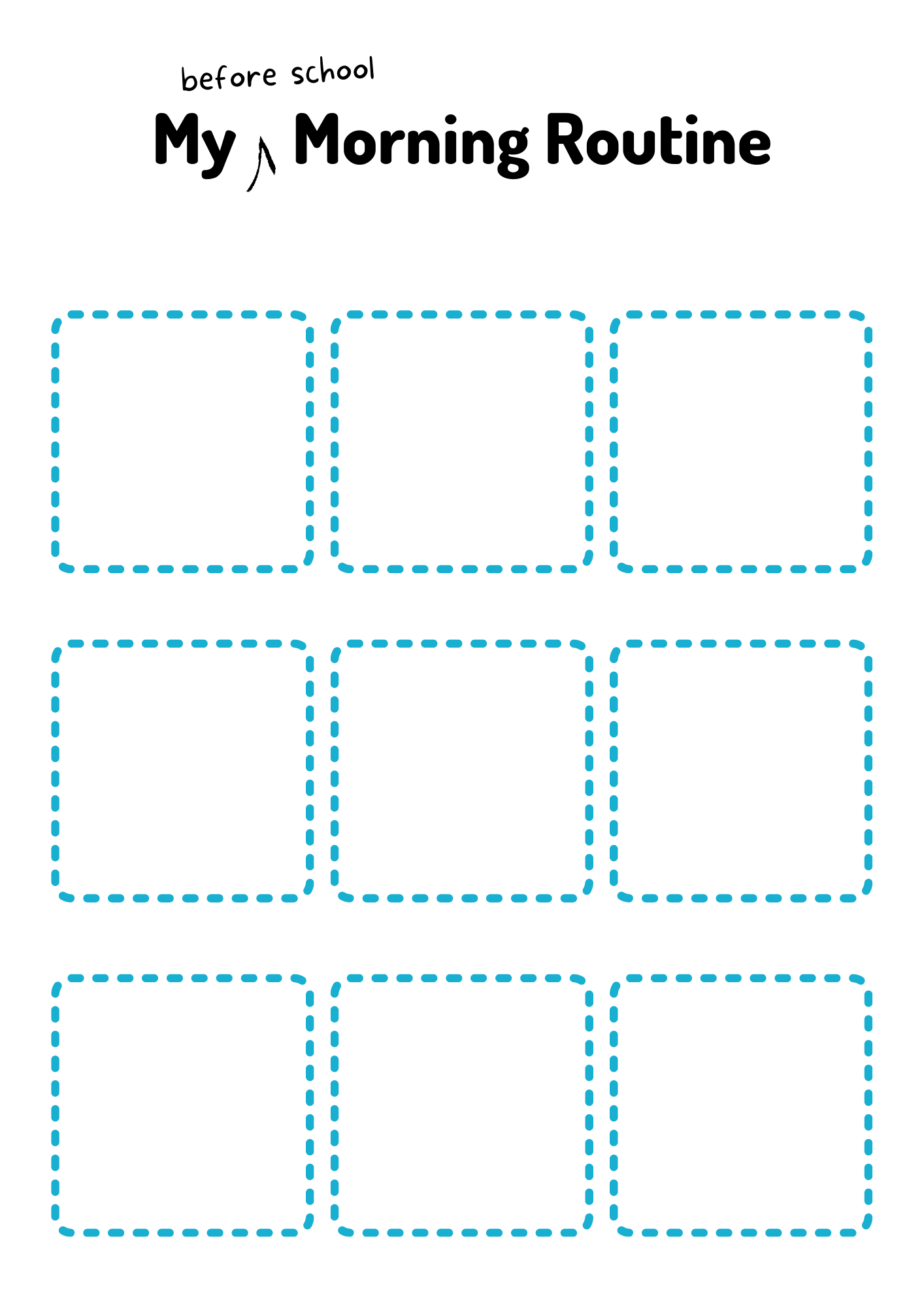 Visual Routine Cards & Back to school success bundle