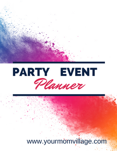 Birthday Party Planner PDF Printable