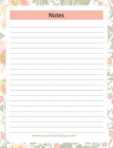 Summer Prep Planner & Cleaning Guide