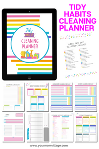 Tidy Habits Cleaning Planner